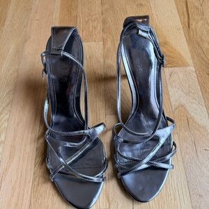 Polo by Ralph Lauren Metallic Strappy Heels